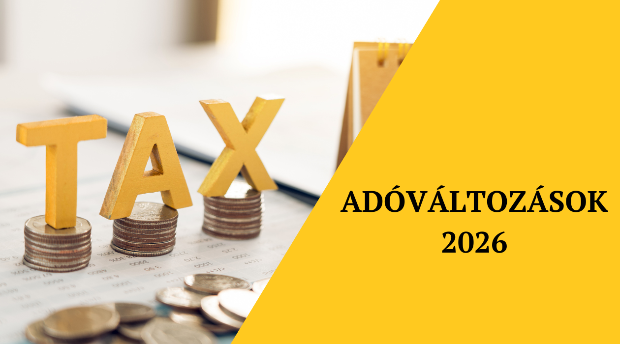 Adóváltozások 2026